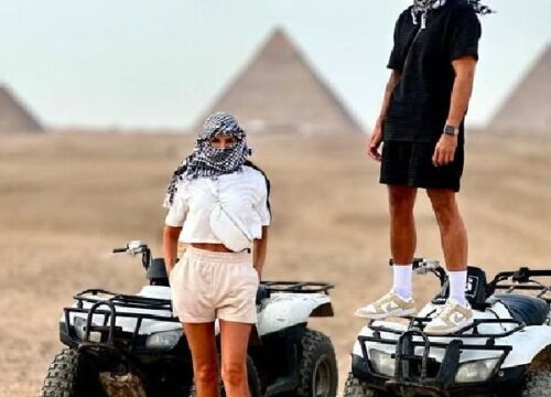 ATV Quad Bike Ride at Giza Pyramids