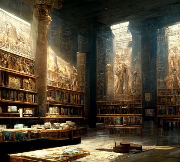 Discovery of the  Library of Alexandria